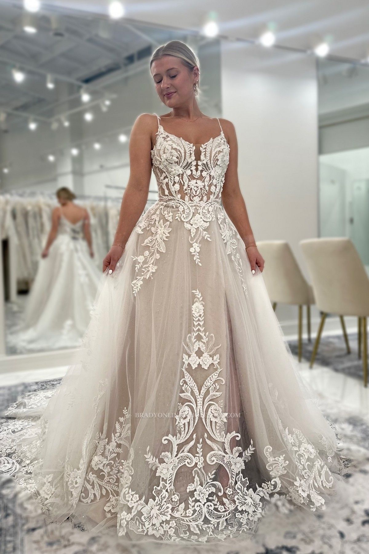 Beautiful Wedding Dresses A Line Lace Wedding Dresses Buy Online