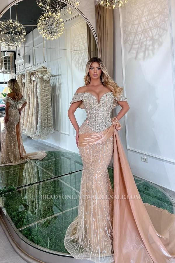 Extravagant Evening Dresses Long Glitter Prom Dresses Ball Gowns Online