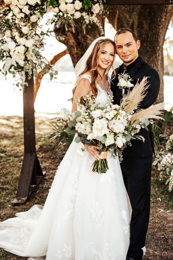 Designer Wedding Dresses A Line Lace | Boho wedding dresses