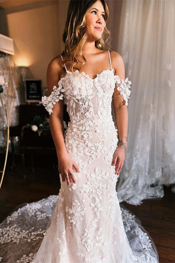 Elegant Mermaid Wedding Dresses | Wedding dresses lace