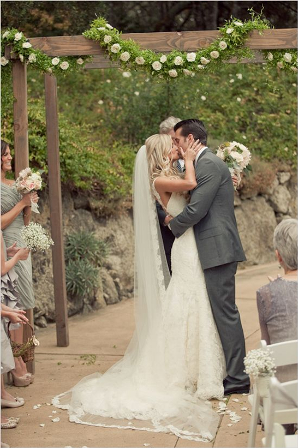 Simple Straps Sleeveless A-Line Bridal Wedding Dress
