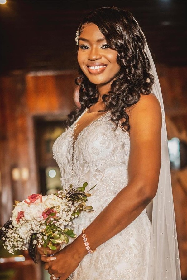 Chic Mermaid Wedding Dress | Lace Wedding Dress