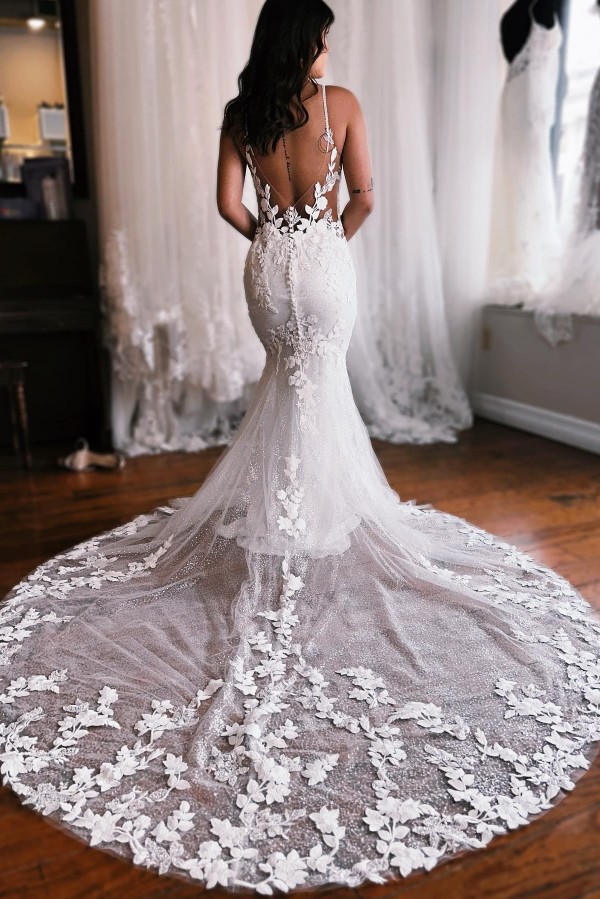 Modern Wedding Dresses Mermaid Lace | Wedding Dresses Cheap Online