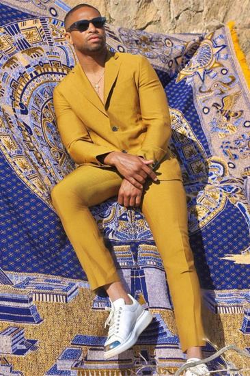 Aaron Chic Notched Lapel Skinny Tailored Mens Prom Suit_1