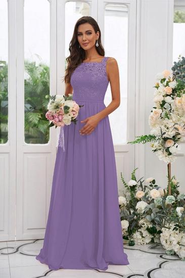 Beautiful Long Dusky Pink Lace Evening Dress | Lace Sleeveless Prom Dress_22