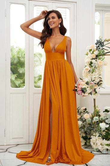 Gold Long Bridesmaid Dresses Cheap | Dresses for bridesmaids_24