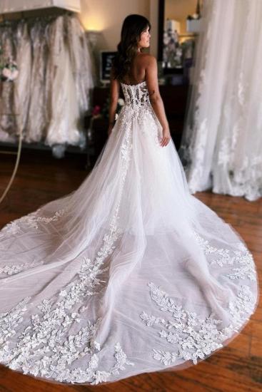 Vintage Wedding Dresses A Line Lace | Wedding Dresses Cheap Online_3