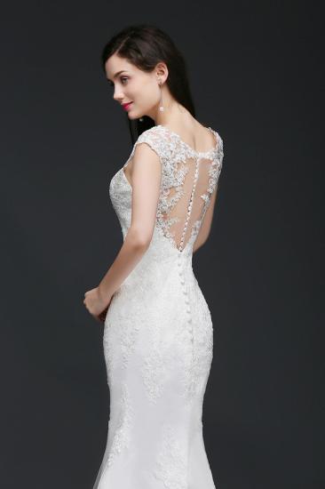 ANNALEE | Mermaid Sweep Train Elegant Wedding Dress With Lace_5