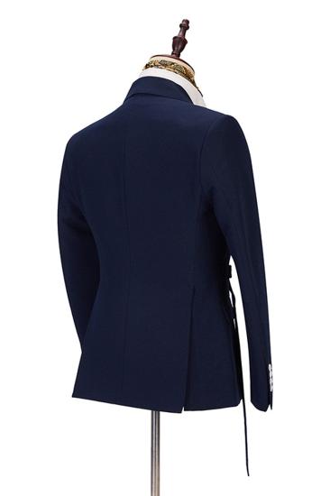 Maxwell Navy Blue Pointed Lapel Mens Suit Online_2
