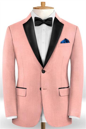Mens Pink 2-Piece Prom Suit |  Custom Mens Two-Piece Suit_1