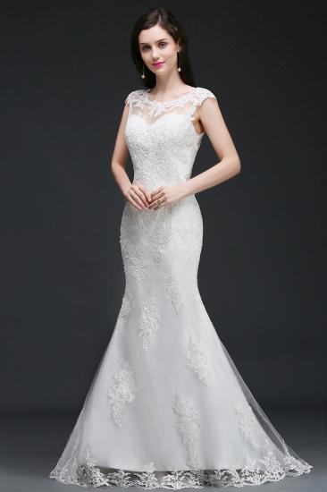 ANNALEE | Mermaid Sweep Train Elegant Wedding Dress With Lace_3