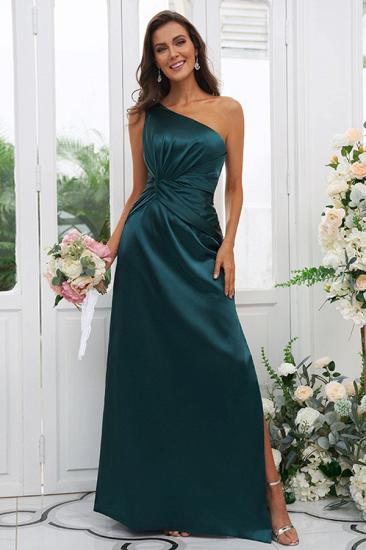 Bridesmaid Dresses Long Dark Green | Simple Bridesmaid Dresses