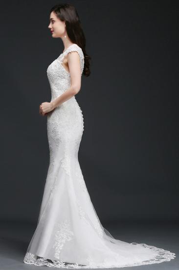 ANNALEE | Mermaid Sweep Train Elegant Wedding Dress With Lace_4