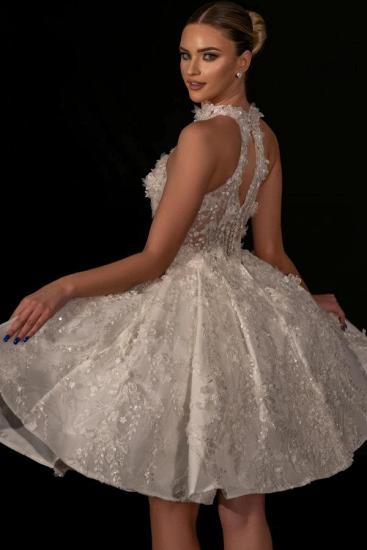 Modern Wedding Dresses A Line Lace | Short wedding dresses_2