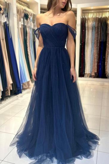 Navy Blue Long Prom Dresses Cheap | Prom Dresses Evening Wear Online_1