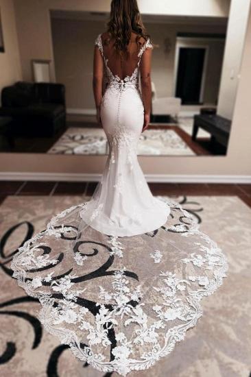 Beautiful Mermaid Lace Wedding Dress | Wedding Dress Brand_5