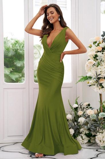 Fuchsia Bridesmaid Dresses Long | Simple evening dress_19