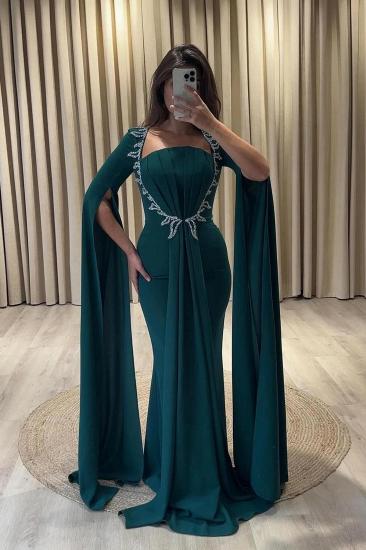 Designer Evening Dresses Long Chiffon Green Prom Dresses Online