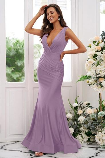 Fuchsia Bridesmaid Dresses Long | Simple evening dress_17