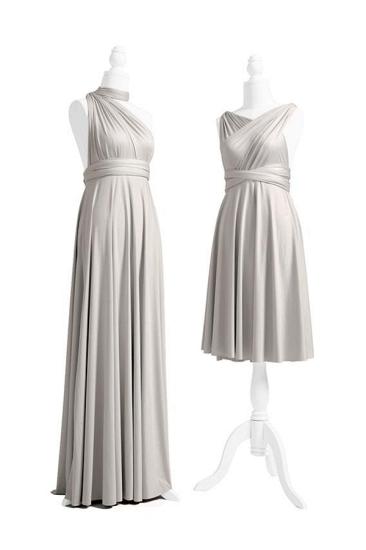 Silver Grey Multiway Infinity Dress_3