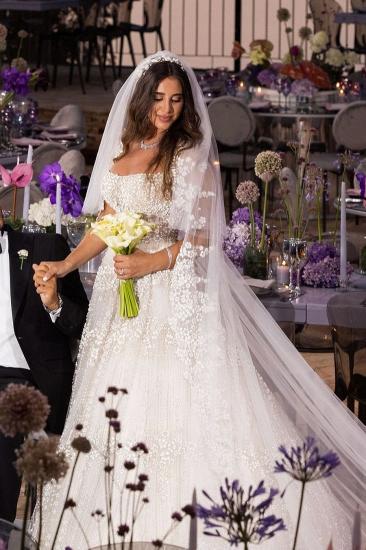 Beautiful Wedding Dresses Boho A Line Wedding Dresses with Sleeves