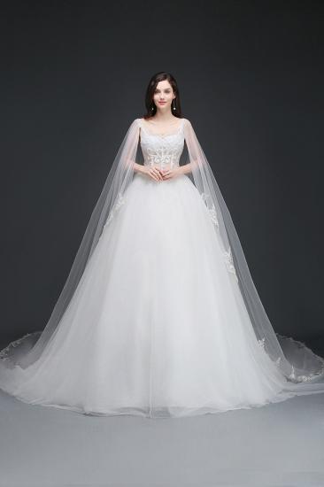 AMANI | Ball Gowns Straps Tulle Elegant Wedding Dresses with Appliques