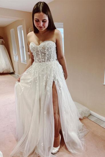 Sexy Wedding Dresses Long Glitter | Wedding dresses A line lace_1