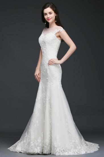 ANAYA | Mermaid Jewel Tulle Wedding Dress With Lace_4