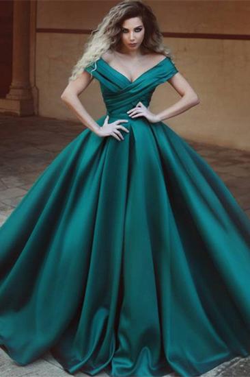 Off The Shoulder Puffy Evening Dress | Elegant New Arrival Sexy Formal Dress_2