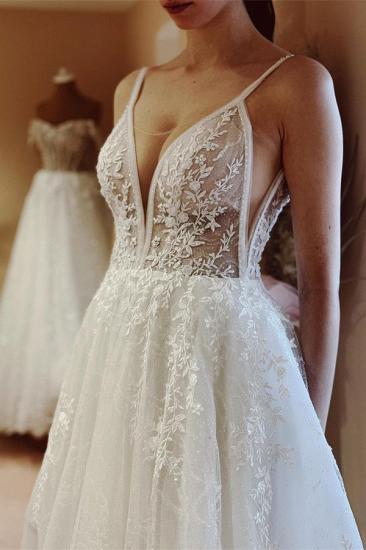 Boho Wedding Dresses Lace | A line wedding dresses_2