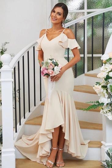 Sexy Bridesmaid Dresses Hi-lo | Simple dresses for bridesmaids_2