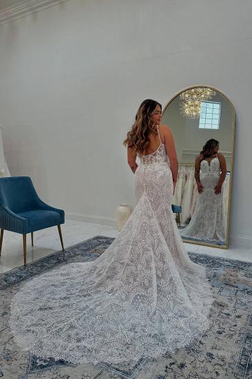 Sexy Wedding Dress Lace Mermaid Wedding Dresses Bridal Fashion_3