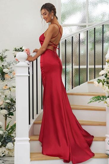 Beautiful Evening Dresses Long Red | Simple Prom Dresses Cheap_3