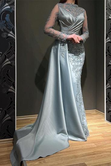 Beautiful Long Lace Evening Dresses | prom dresses with sleeves_1