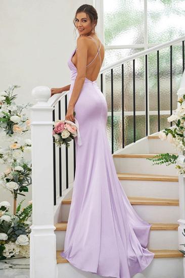 Lilac Evening Dress Long Sexy | Simple Prom Dresses Online_3