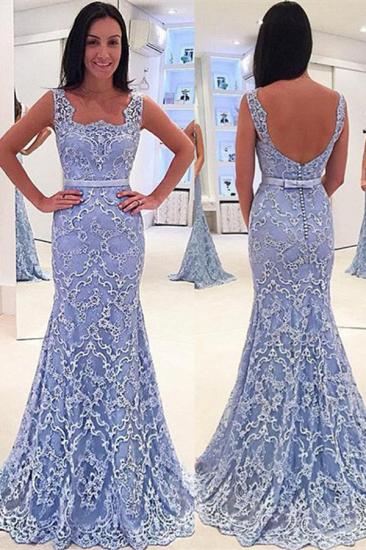 Open Back Lace Evening Dresses Cheap | Sleeveless Elegant Formal Party Dress_1