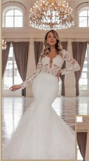 Gorgeous Wedding Dresses with Sleeves | Wedding dresses mermaid lace_1
