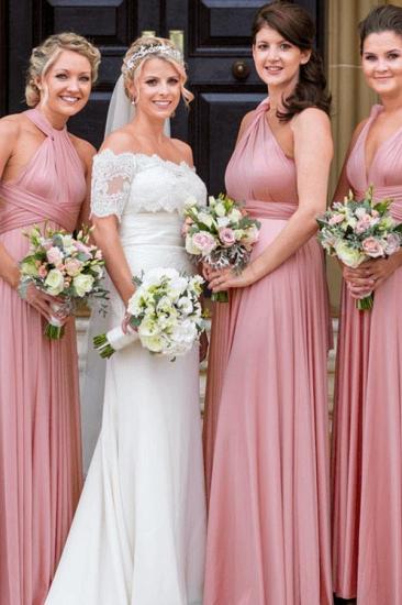 Dusty Rose Infinity Bridesmaid Dress In   53 Colors